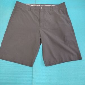 Callaway Shorts Mens Black Golf Flat Front Size 38